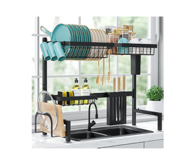 Large Over The Sink Dish Drainer Drying Rack – Just $24.99! Large Over The Sink Dish Drainer Drying Rack – Just $24.99!