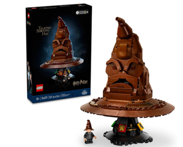 LEGO Harry Potter Talking Sorting Hat, with 31 Randomized Sounds, 76429 – Just $79.99! LEGO Harry Potter Talking Sorting Hat, with 31 Randomized Sounds, 76429 – Just $79.99!