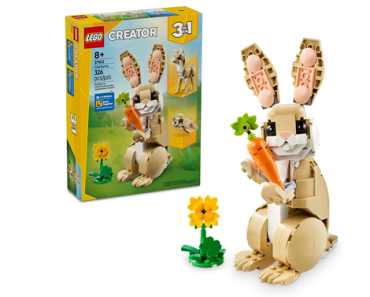 LEGO Creator 3 in 1 Cute Bunny Toy 31162 – Just $19.95! LEGO Creator 3 in 1 Cute Bunny Toy 31162 – Just $19.95!