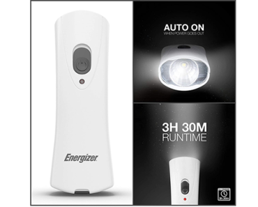 ENERGIZER Compact Rechargeable LED Flashlight, Plug-in Power Outage Light – Just $11.99! ENERGIZER Compact Rechargeable LED Flashlight, Plug-in Power Outage Light – Just $11.99!