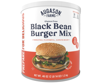 Augason Farms Gluten-Free Black Bean Burger 2 lbs 14 oz No. 10 Can – Just $12.98! Augason Farms Gluten-Free Black Bean Burger 2 lbs 14 oz No. 10 Can – Just $12.98!