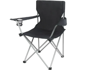 Ozark Trail Basic Quad Folding Camp Chair with Cup Holder – Just $7.97!