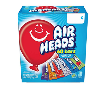 Airheads Bars Chewy Fruit Candy – 60 Count – Just $6.07!