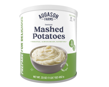 Augason Farms Instant Mashed Potatoes No. 10 Can – Just $7.56!