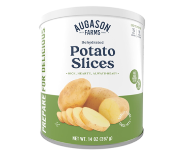 Augason Farms Dehydrated Potato Slices 1 lb. – Just $6.58! Augason Farms Dehydrated Potato Slices 1 lb. – Just $6.58!