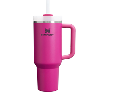 Stanley Quencher H2.0 Tumbler with Handle and Straw 40 oz in Fuchsia – Just $27.00! Stanley Quencher H2.0 Tumbler with Handle and Straw 40 oz in Fuchsia – Just $27.00!