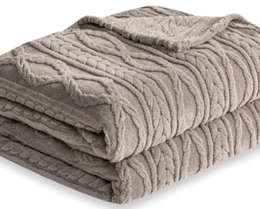 Super Soft Cozy Plush Fuzzy Throw Blanket – Just $12.99!