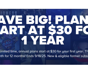 Get 1 Year of Paramount+ for Just $30 – That’s Only $2.50/month for 12 Months!