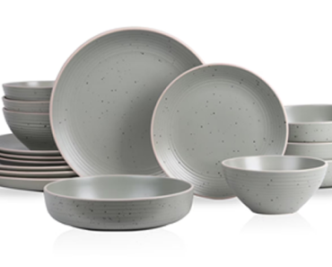 Stone Lain Lauren 16-Piece Dinnerware Set Stoneware – Just $33.50!