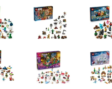 New 2025 Lego Advent Calendars – Six to Choose From – Priced as low as $25.00!