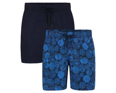 George Men’s and Big Men’s Swim Trunks, 6” Inseam, 2-Pack – Just $5.20!