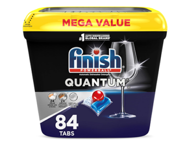 Finish Quantum Dishwasher Detergent Tabs, 84 Count – Just $9.67!