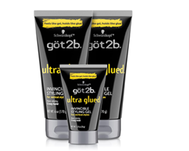 Got2B Ultra Glued Invincible Styling Gel – 2 6 oz tubes, 1 Travel 1.25 oz tube – Just $12.74! Got2B Ultra Glued Invincible Styling Gel – 2 6 oz tubes, 1 Travel 1.25 oz tube – Just $12.74!