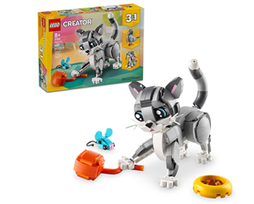 LEGO Creator 3 in 1 Playful Cat Building Set 31163 – Just $19.99!
