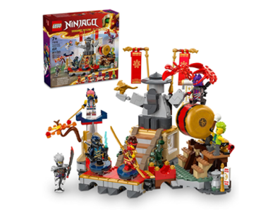 LEGO NINJAGO Tournament Battle Arena Playset with 6 Minifigures 71818 – Just $29.99! Prime Big Deal Days 2025!