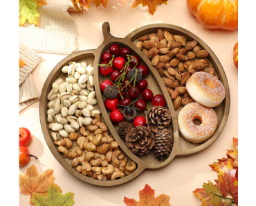Pumpkin Wooden Serving Platter Charcuterie Board – Just $19.99!
