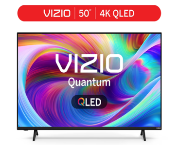 VIZIO 50″ Class Quantum 4K QLED HDR Smart TV  – Just $198.00! Walmart Deals Event – EARLY ACCESS for WM+ MEMBERS!