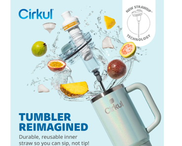 Cirkul 30oz Travel StrawSip Double-Wall Insulated Stainless Steel Tumbler – Just $13.97! Walmart Deals Event! Cirkul 30oz Travel StrawSip Double-Wall Insulated Stainless Steel Tumbler – Just $13.97! Walmart Deals Event!