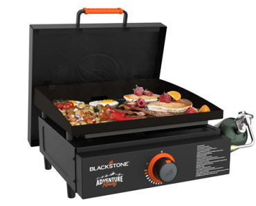 Blackstone Adventure Ready 17” Propane Griddle with Hard Cover – Just $97.00! Walmart Deals Event!