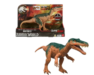 Jurassic World Epic Attack Baryonyx Dinosaur Toy Figure – Just $10.00! Walmart Deals Event!