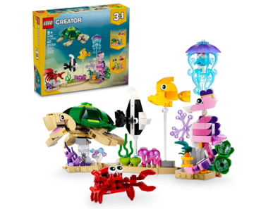 LEGO Creator 3 in 1 Sea Animals Toy Building Set 31158 – Just $15.00!