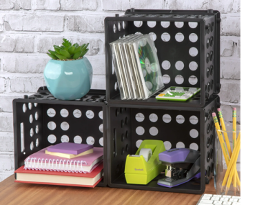 Sterilite Plastic Desktop Storage Mini Crate – Just $1.64!