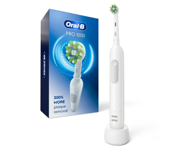 Oral-B Pro 1000 Rechargeable Electric Toothbrush – Just $39.94! Walmart Deals Event!