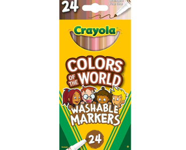 Crayola Colors of the World Markers 24 Count – Just $3.17! Amazon Cyber Monday Deals!