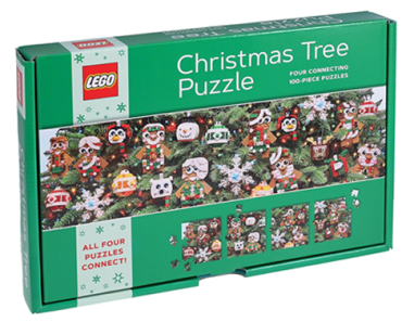 Lego Christmas Tree Puzzle – Four Connecting 100-Piece Jigsaw Puzzles – Just $14.99! Amazon Black Friday Week Deals!