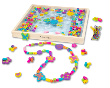 Melissa & Doug Created by Me! Bead Bouquet, Deluxe Wooden Jewelry Making Kit – Just $11.99!