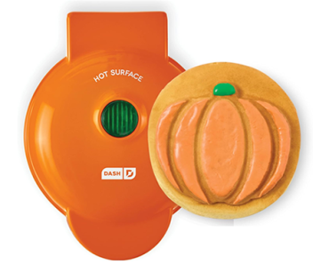 Dash Mini Pumpkin Shaped Waffle Maker – Just $10.95!