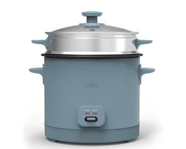 bella 16 Cup Rice Cooker with Steaming Basket, Rice Paddle and Measuring Cup – Just $23.98! Amazon Black Friday Week Deals!