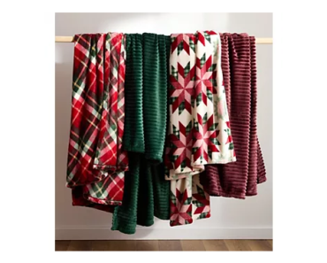 The Big One Oversized Supersoft Plush Throw Blanket Collection – Just $7.99! Kohls Cyber Monday Sale!