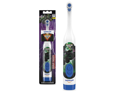 Spinbrush Monster Jam Grave Digger Battery Powered Electric Toothbrush – Just $5.00! Early Black Friday Deals! EARLY ACCESS for WM+ MEMBERS!