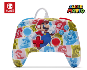 PowerA Enhanced Wired Controller for Nintendo Switch – Mario Hero Reel – Just $15.00! Walmart Black Friday Deals!