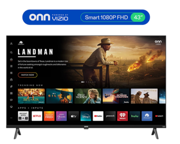 onn 43″ Class 1080P FHD Powered by Vizio Smart Television – Just $89.00! Walmart Black Friday Deals!