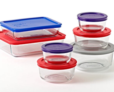 Pyrex Simply Store Glass Bakeware Set, 14 Piece – Just $20.97!