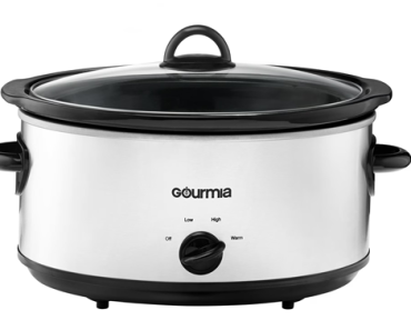 Gourmia 6 Qt, Slow Cooker with 3 Heat Settings – Just $18.00!