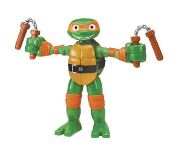 Teenage Mutant Ninja Turtles: 10″ Stretch N Shout Michelangelo Figure – Just $5.00! Early Black Friday Deals!