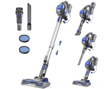 MOOSOO Cordless Stick Vacuum Cleaner – Just $59.99! Cyber Monday Deals – Walmart+ Early Access!