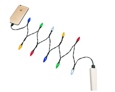 Christmas Light iPhone Lightning Charger Cord – Just $6.99!