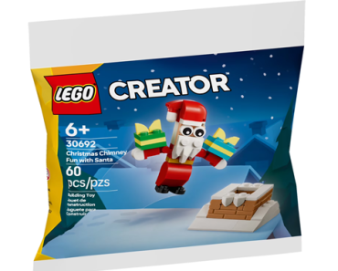LEGO Creator Christmas Chimney Fun with Santa 30692 – Just $4.97!