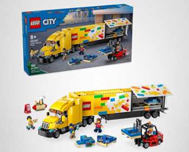 LEGO City Yellow Delivery Truck Toy 60440 – Just $74.99!