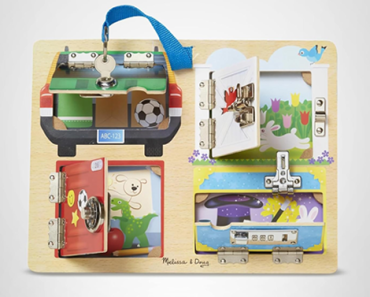 Melissa & Doug Locks and Latches Board Wooden Educational Toy – Just $11.54!
