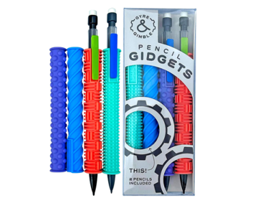 Gyre & Gimble Pencil Gidgets – 4 Sleeves & 2 Pencils – Just $15.67!
