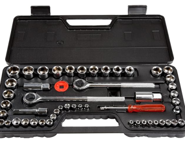 52-Piece Drive Socket Set – 1/4, 3/8 and 1/2 Sockets – SAE and Metric Tools – Just $14.49! Amazon Black Friday Week Deals! 52-Piece Drive Socket Set – 1/4, 3/8 and 1/2 Sockets – SAE and Metric Tools – Just $14.49! Amazon Black Friday Week Deals!