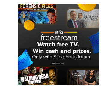 Sign up for Free! Sling Freestream! Stream Holiday Movies FREE –  No Credit Card!