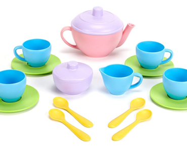 Green Toys Tea Set – BPA Free, Dishwasher Safe – Just $16.49!