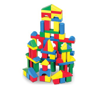 Melissa & Doug 100 Wood Blocks – Just $12.17! In Store Pick Up!