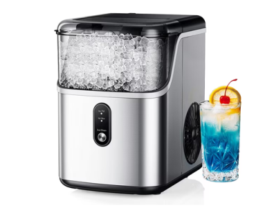 Nugget Countertop, Portable Ice Maker Machine with Auto-Cleaning – Just $118.99!
